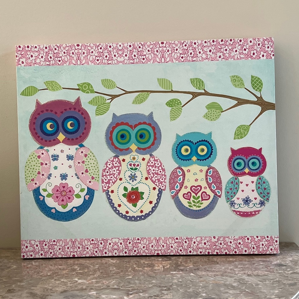 Owls on Canvas